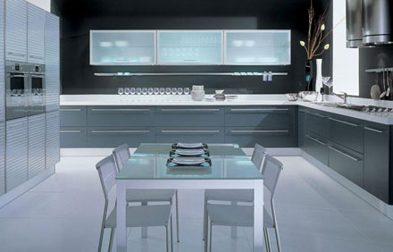 Blue Kitchen Model